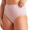 Briefs-Ambra Bare Essentials Soft Tones Recycled Nylon Full Brief Lilac Taupe