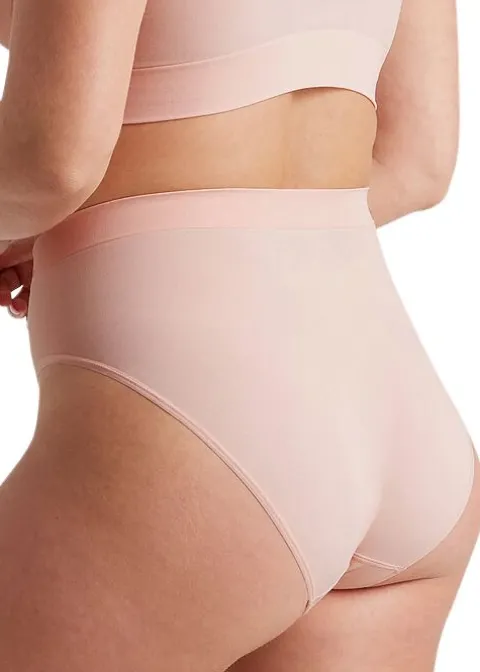 Briefs-Ambra Bondi Bare Soft Tones Hi Cut Brief Pink