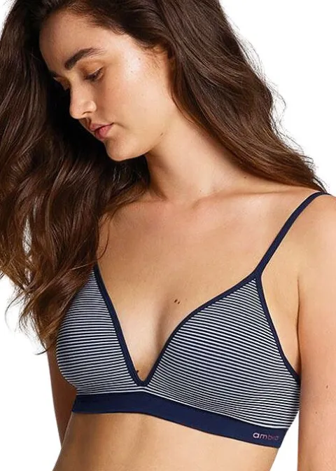 Bras-Ambra Seamless Wirefree Bra