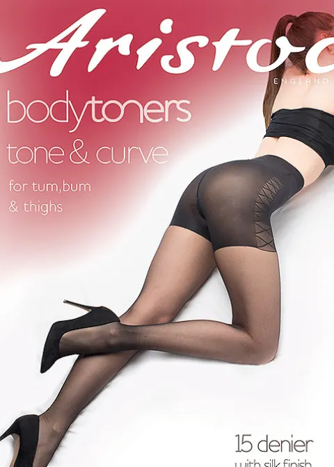 Tights-Aristoc Bodytoners Tum Bum And Thigh Low Leg Toner Tights