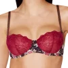 Bras-Aubade Fleurs De Plaisir Half Cup Bra Fleurs Ebene