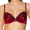 Bras-Aubade Precieux Amour Push Up Bra Rouge Black