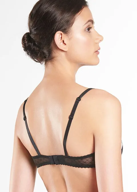 Bras-Aubade Wandering Love Contrasting Half Cup Bra Parisienne