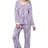 Pyjamas-Blackspade Noir Emily Long Sleeve Pyjama Set Emily Print