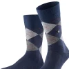 Socks-Burlington Edinburgh Socks Dark Navy