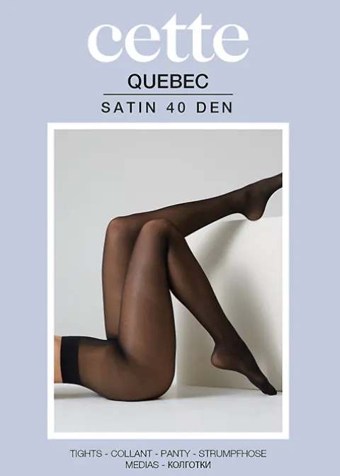 Tights-Cette Quebec 40 Semi Opaque Tights