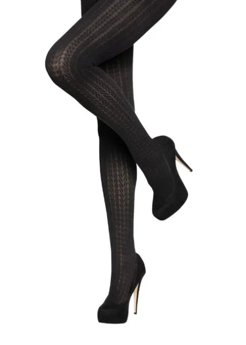 Tights-Charnos Chunky Cable Tights