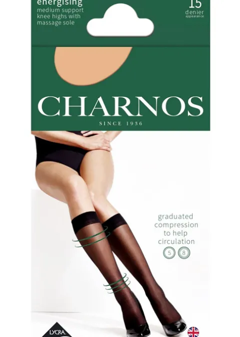 Knee Highs-Charnos Medium Energising Knee Highs