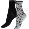 Socks-Charnos Organic Cotton Animal Print Socks 2Pp