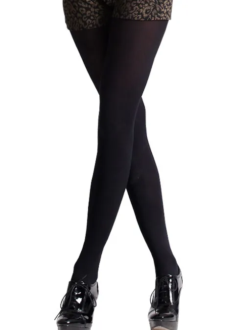 Tights-Charnos Re Cycled Opaque 70 Tights Black