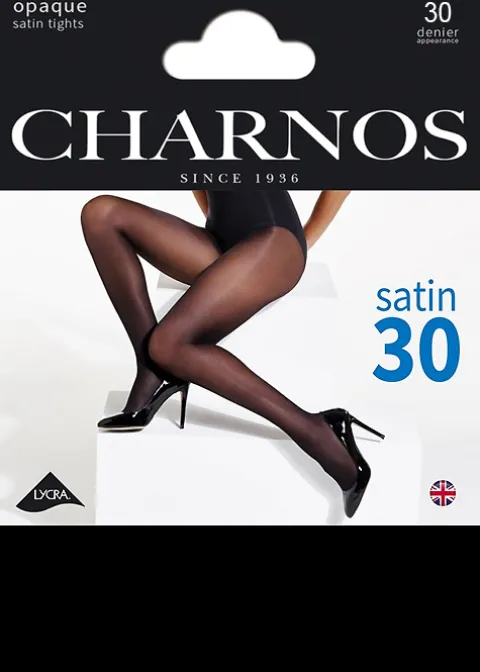 Tights-Charnos Satin 30 Opaque Tights