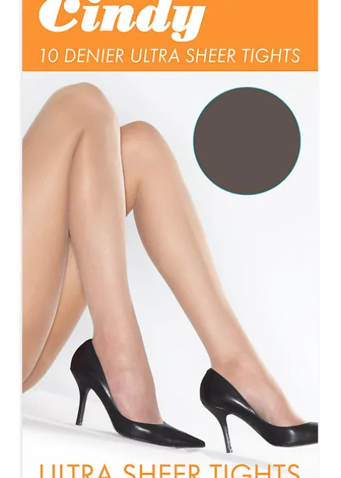 Tights-Cindy 10 Denier Ultra Sheer Tights Bamboo