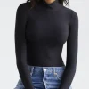 Bodies-Commando Butter Turtleneck Bodysuit Black