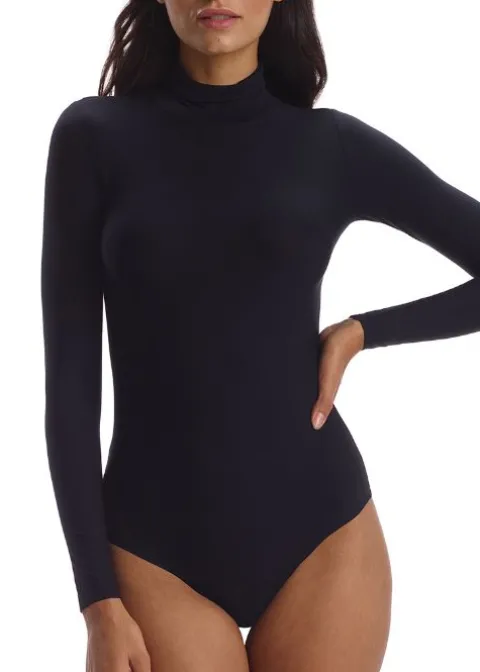 Bodies-Commando Butter Turtleneck Bodysuit Black