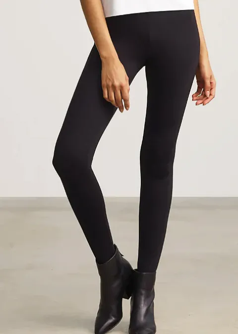 Loungewear-Commando Neoprene Leggings Black