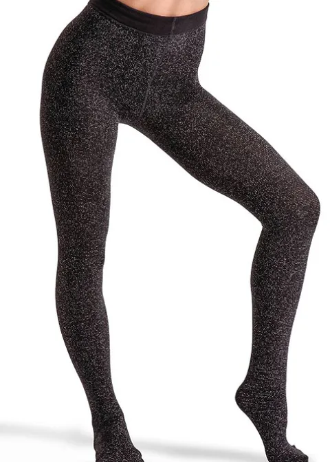 Tights-Couture Fashion Fleece Lurex Tights