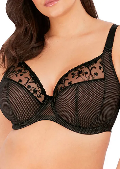 Bras-Elomi Charley Underwired Plunge Bra Jet