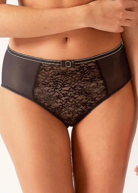 Briefs-Empreinte Allure Panty Noir