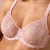 Bras-Empreinte Cassiopee Lace Underwired Seamless Bra Dragee