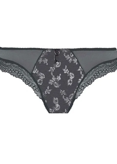 Briefs-Empreinte Flora Brief Gris Smoke