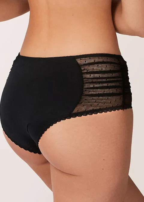 Briefs-Empreinte Garance Panty Noir