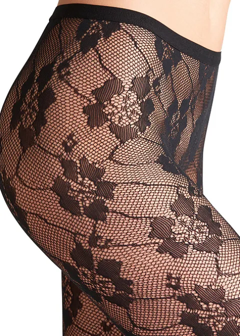 Tights-Falke Garden Floral Tights