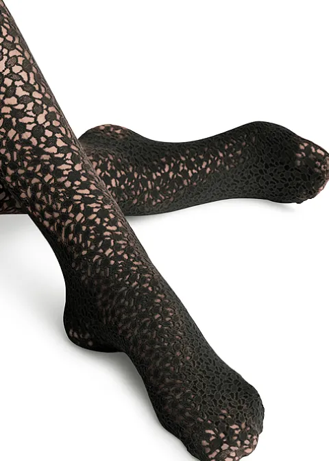 Tights-Falke Small Stone Tights Black