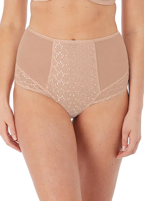 Briefs-Fantasie Ana High Waist Brief Natural Beige