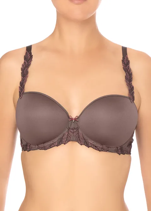 Bras-Fiore Felina Conturelle La Fee Moulded Underwired Bra Deep Taupe