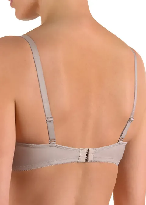 Bras-Felina Conturelle Sentiments Balconette Bra Pearl Grey