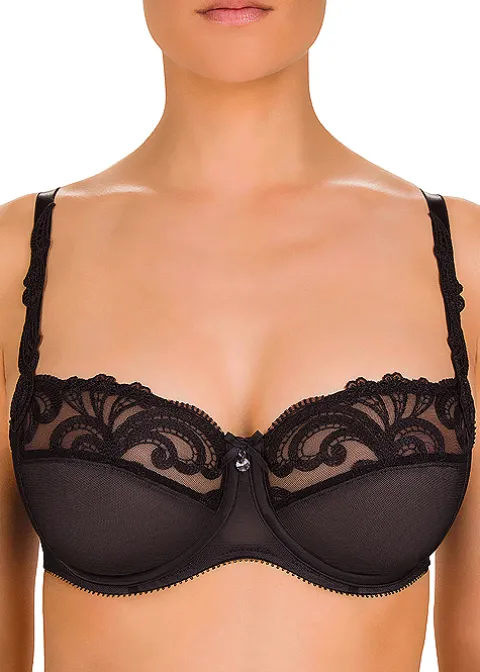 Bras-Felina Conturelle Sparkle Underwired Bra Black