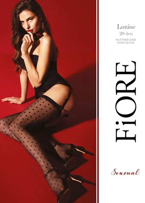 Stockings-Fiore Louise 20 Stockings Black