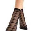 Ankle Highs-Fiore Rita Patterned Sock