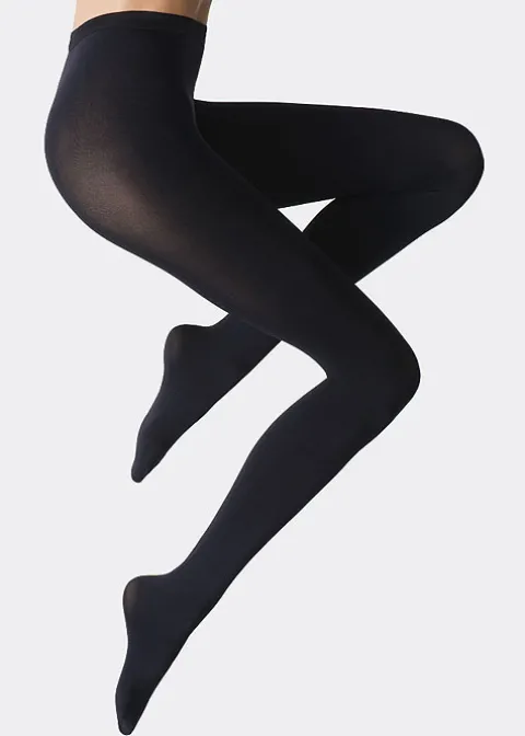 Tights-Fogal Noir Absolu 100 Denier Opaque Tights