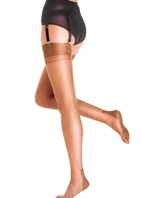 Stockings-Gio Fully Fashioned Havana Stockings