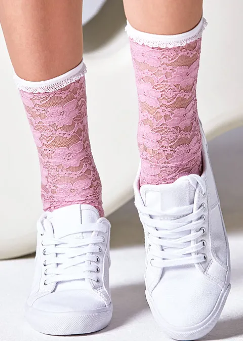 Socks-Gipsy Lace Ankle Socks