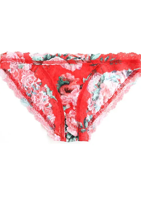 Briefs-Hanky Panky Brazilian Bikini Brief Holiday Blossom