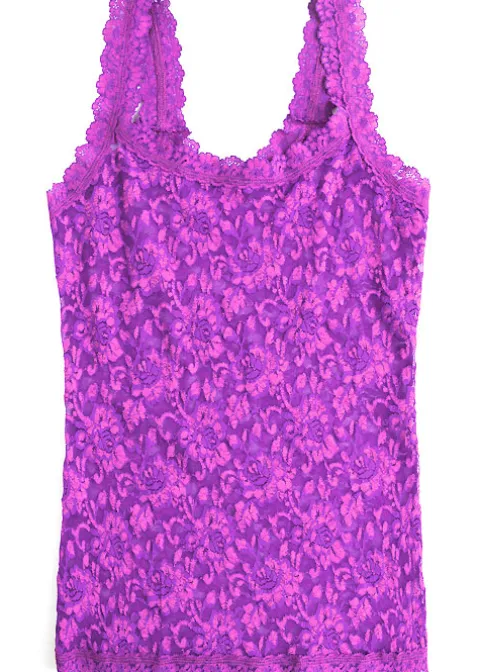 Camisoles & Vests-Hanky Panky Cross Dyed Cami Purple Velvet