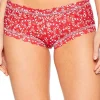 Briefs-Hanky Panky I Heart Peppermint Boy Short Red