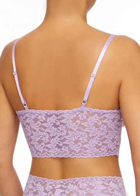 Bras-Hanky Panky Retro Lace Longline Bralette Lavender Sachet