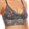 Bras-Hanky Panky Retro Longline Bralette Checkered Past