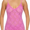 Camisoles & Vests-Hanky Panky Signature Lace V Front Cami