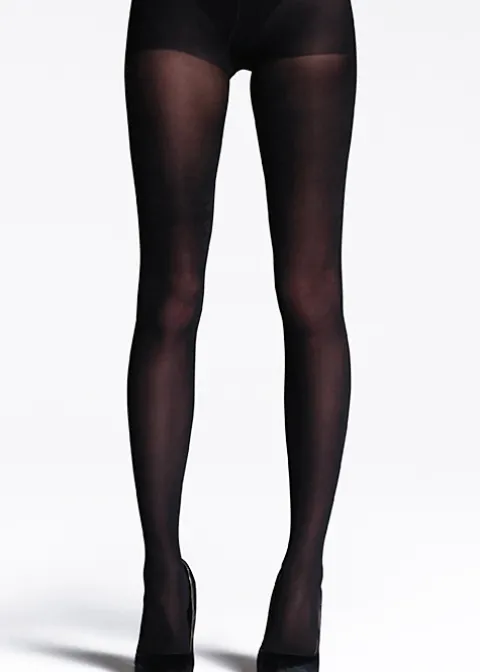 Tights-Jonathan Aston 100D Gloss Opaque Tights Black