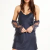 Nightwear-LingaDore La-Notte Chemise Denim Blue