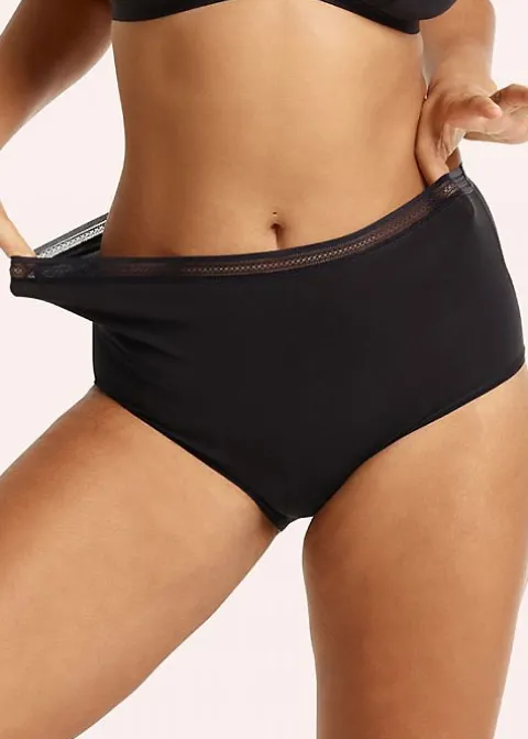 Briefs-Love Luna For Lady Leaks Full Brief Black