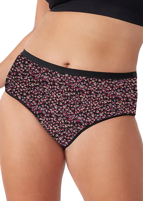 Briefs-Love Luna Period Cotton Full Brief Leopard Mocha