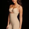 Shapewear-Maidenform Bottom Solutions High Waist Thigh Slimmer Nude