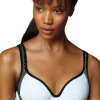 Bras-Maidenform Sport Custom Lift Low Impact Bra White