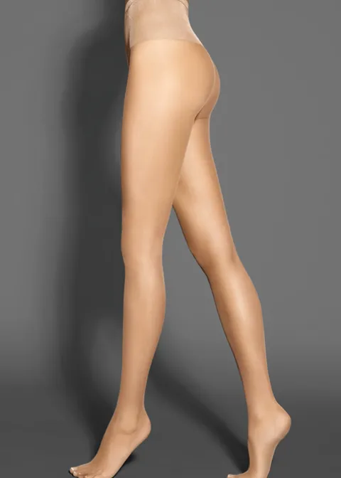 Tights-Marilyn Lux Line Silk 15 Sheer Tights