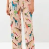 Pyjamas-Mey Demy Long Pants New Pearl Print